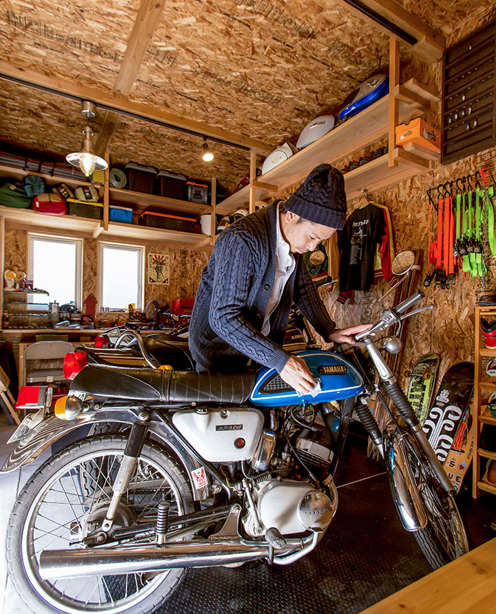 建築実例「Biker’s House」｜有限会社エフ・ベース｜掛川市で注文住宅・リノベーションならエフ・ベース