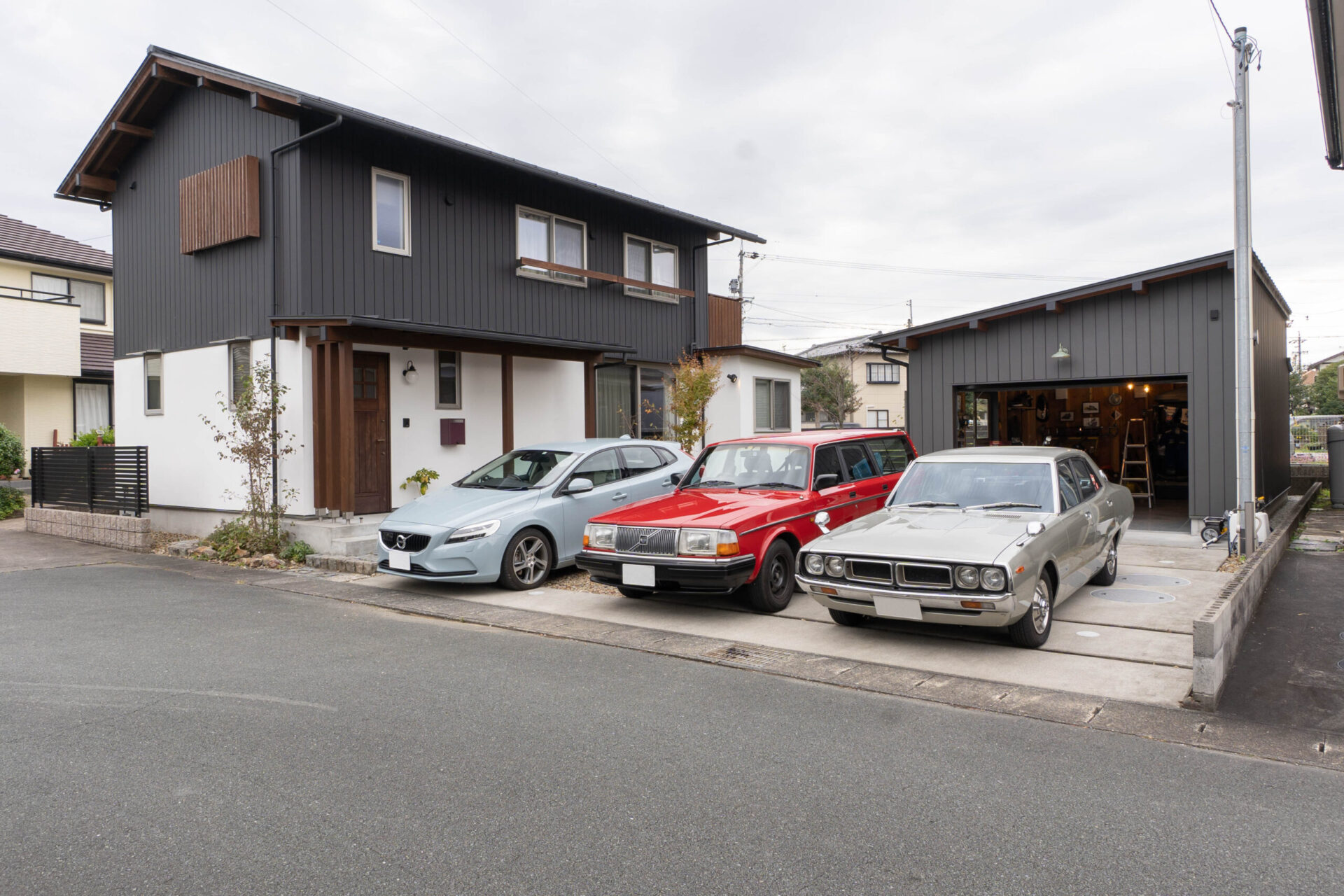 建築実例「美しい乗り物と暮らす家」｜有限会社エフ・ベース｜掛川市で注文住宅・リノベーションならエフ・ベース