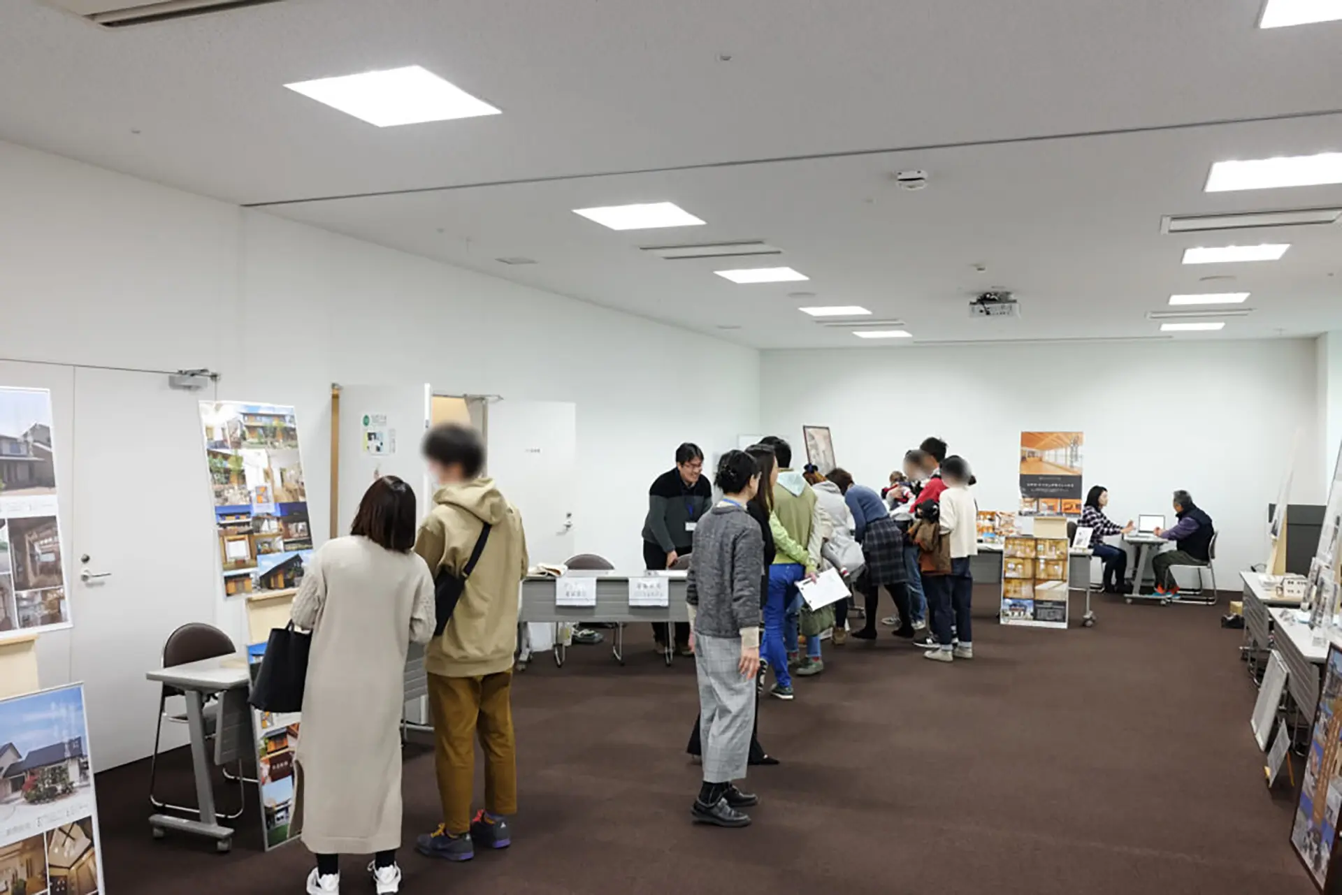 木の家建築展 会場の様子
